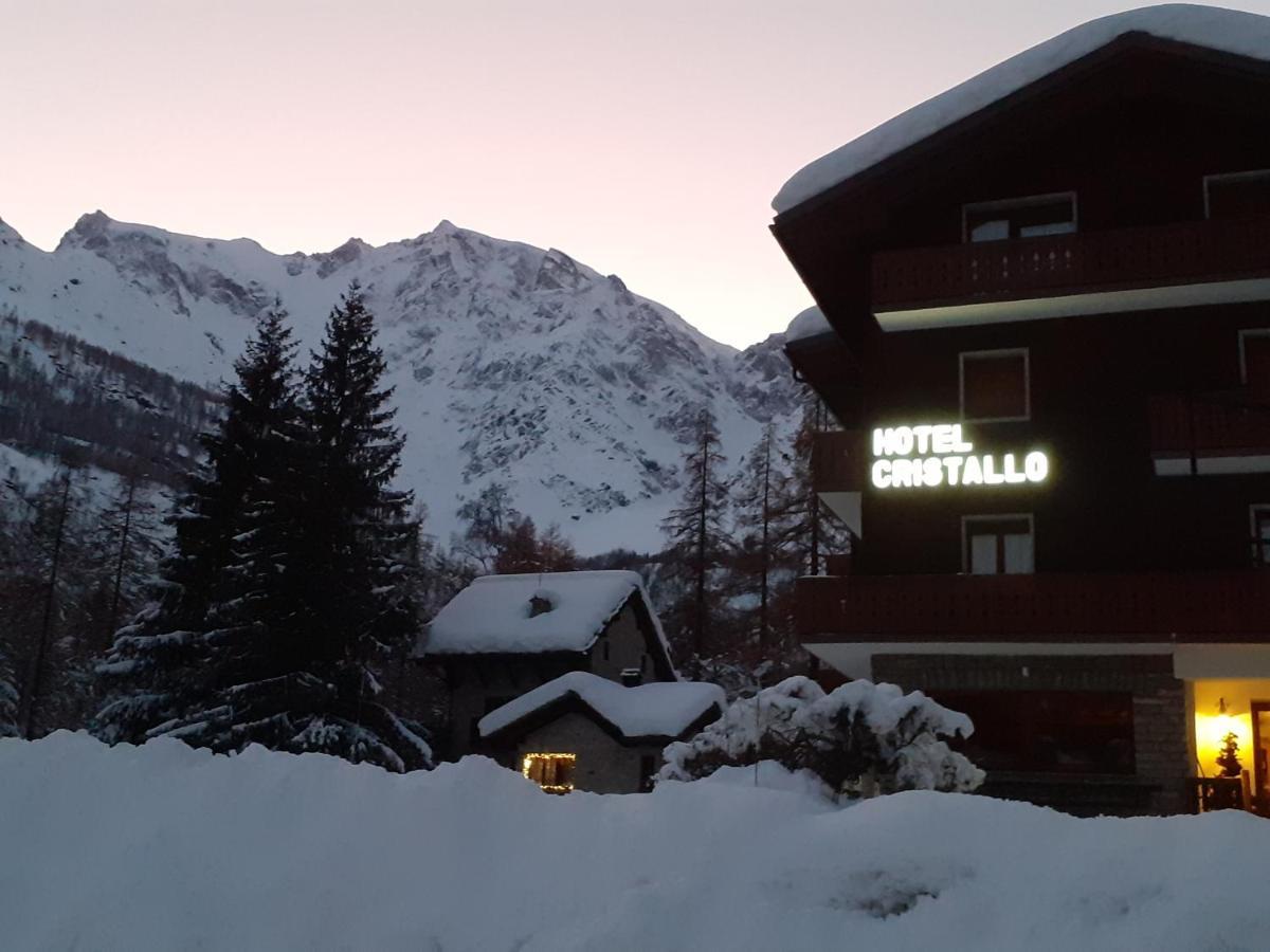 Hotel Cristallo Macugnaga Exterior foto